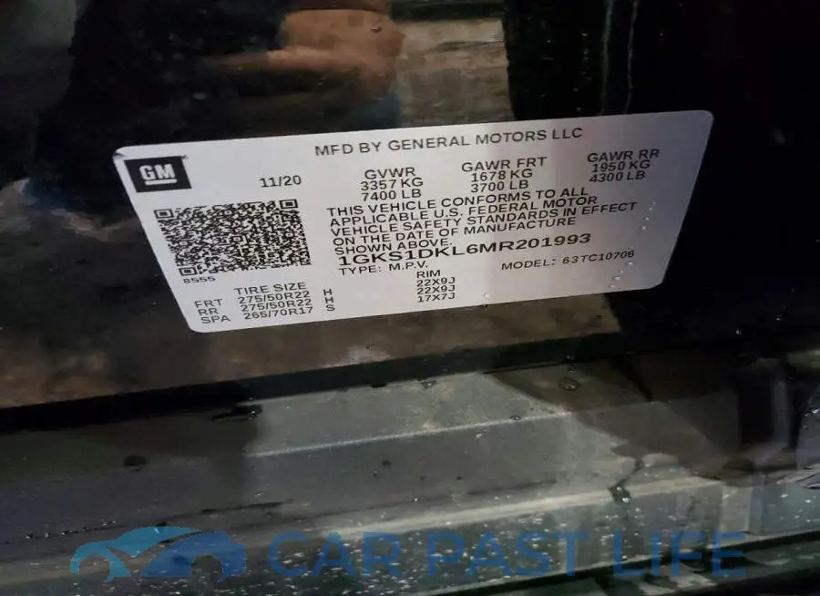 1GKS1DKL6MR201993# 13