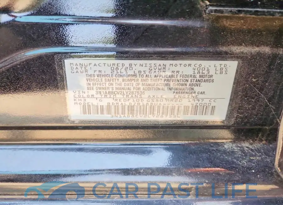 3N1AB8CV2LY287536# 12