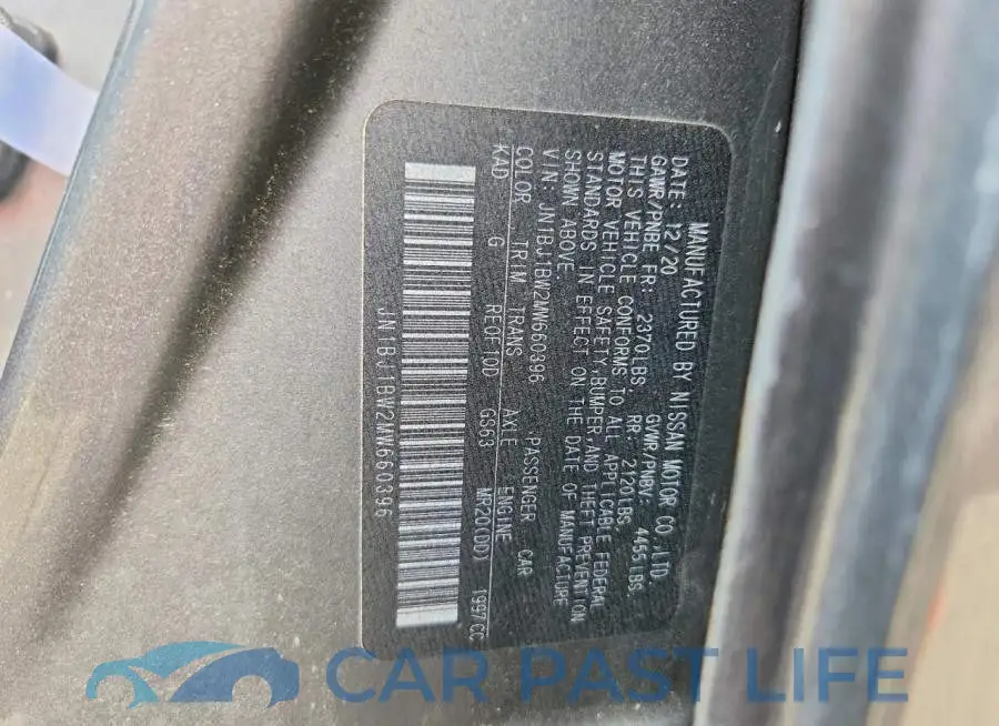 JN1BJ1BW2MW660396# 13