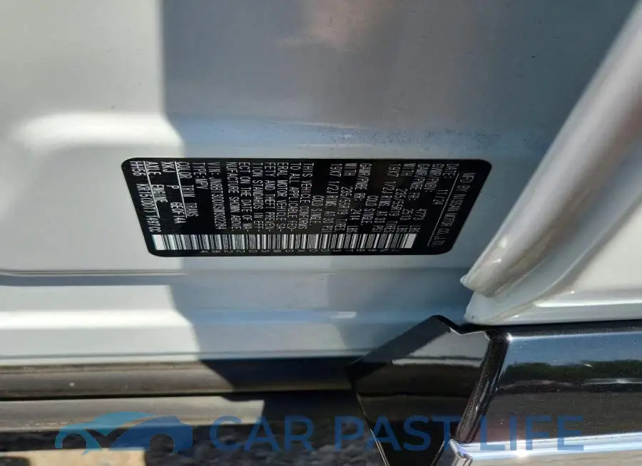 JN8BT3DDXSW302284# 13