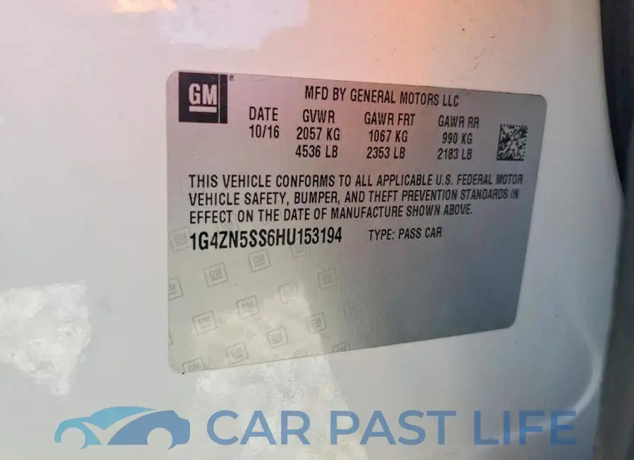 1G4ZN5SS6HU153194# 13