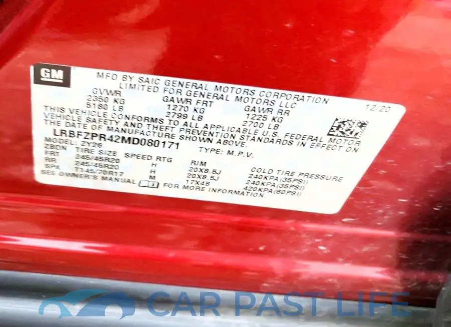 LRBFZPR42MD080171# 13
