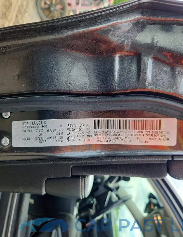 1C4PJMCB5HW545359# 14