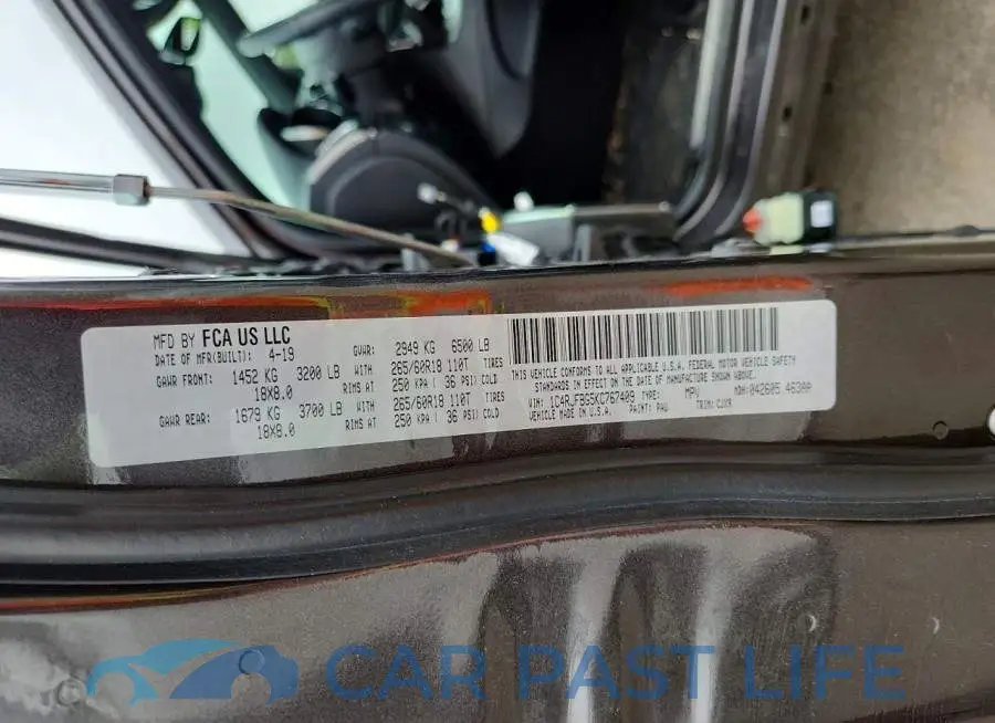 1C4RJFBG5KC767409# 14