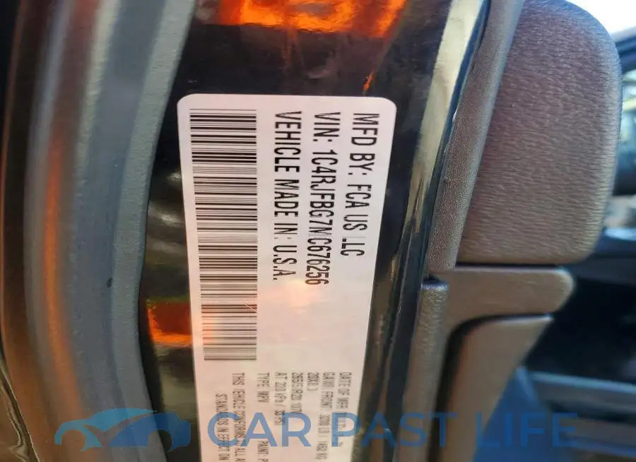 1C4RJFBG7MC676256# 12