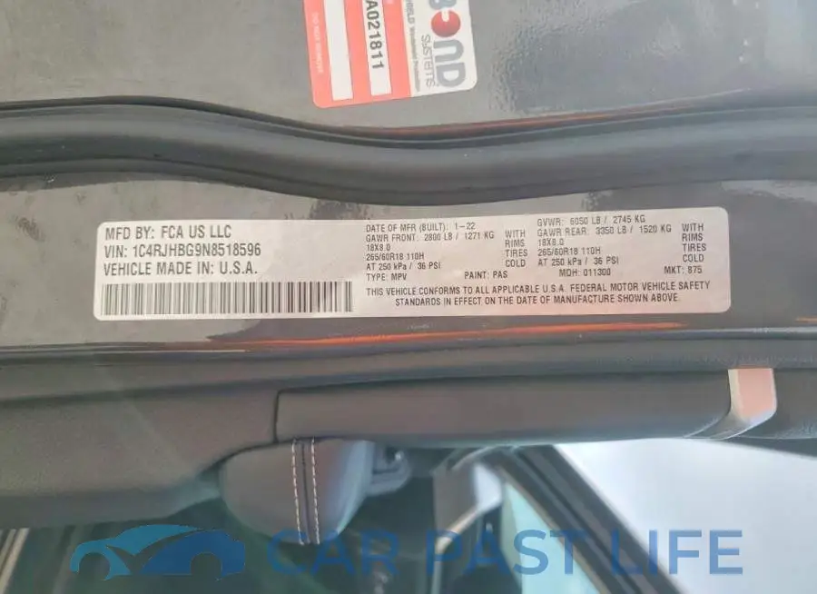 1C4RJHBG9N8518596# 14