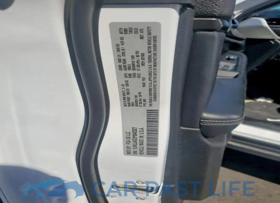 1C4RJJAG2P8843327# 13