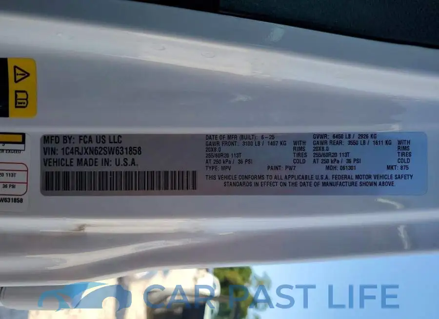 1C4RJXN62SW631858# 13