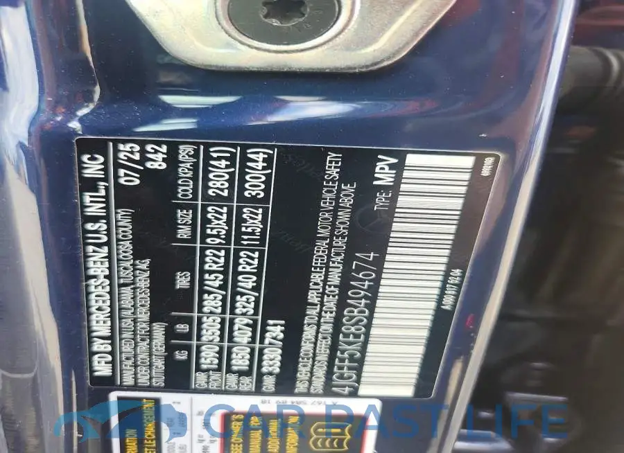 4JGFF5KE8SB494674# 13