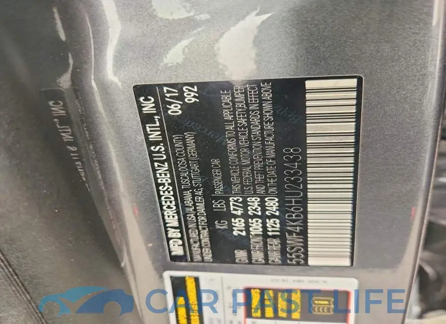 55SWF4KB6HU233438# 12