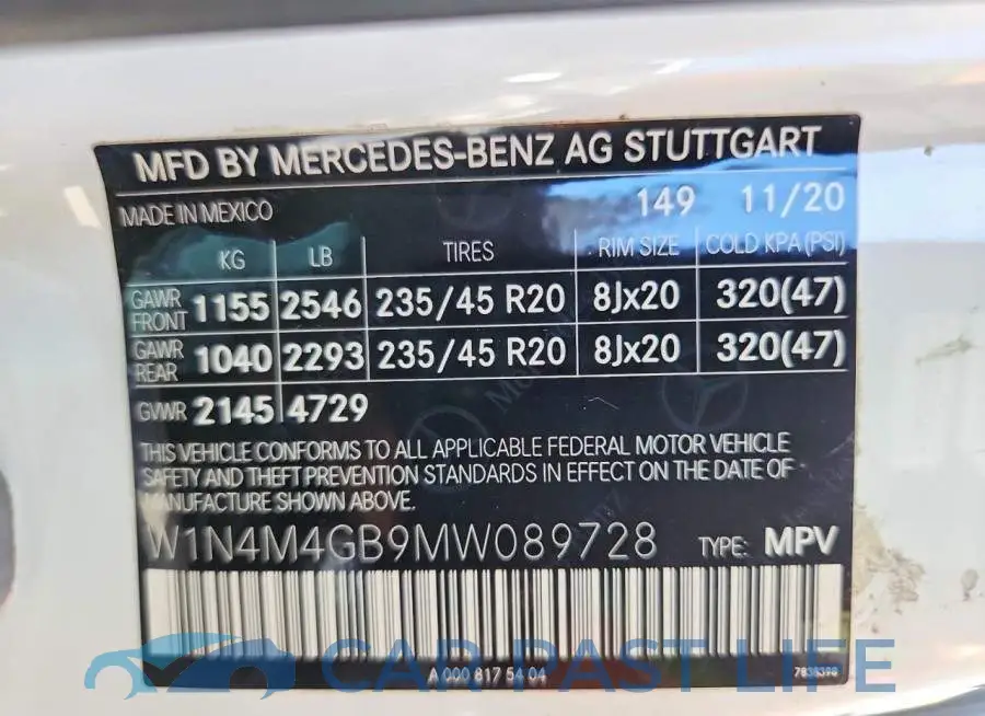 W1N4M4GB9MW089728# 13