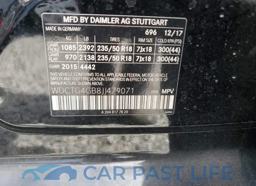 WDCTG4GB8JJ479071# 13