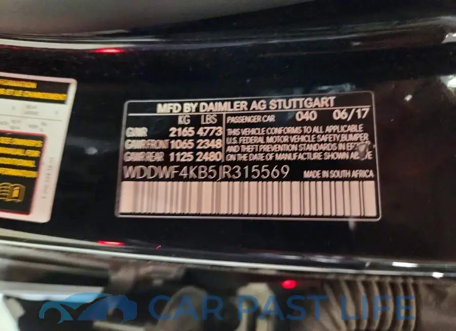 WDDWF4KB5JR315569# 12