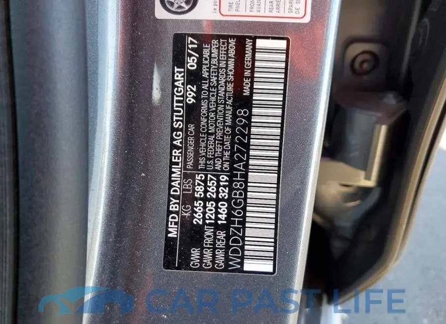WDDZH6GB8HA272298# 13