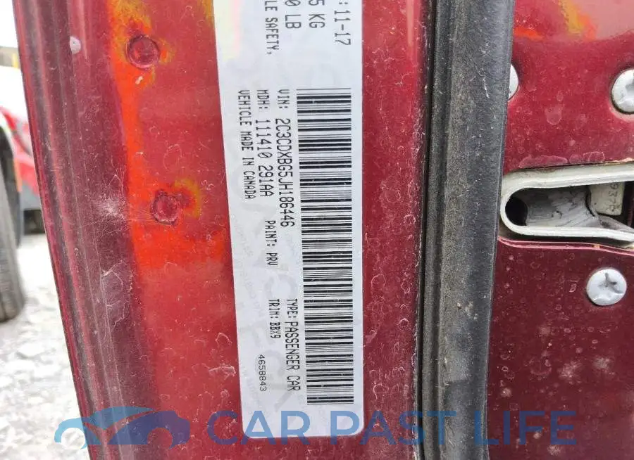 2C3CDXBG5JH186446# 13
