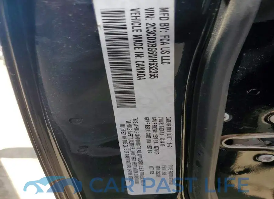 2C3CDXBG6MH632365# 12