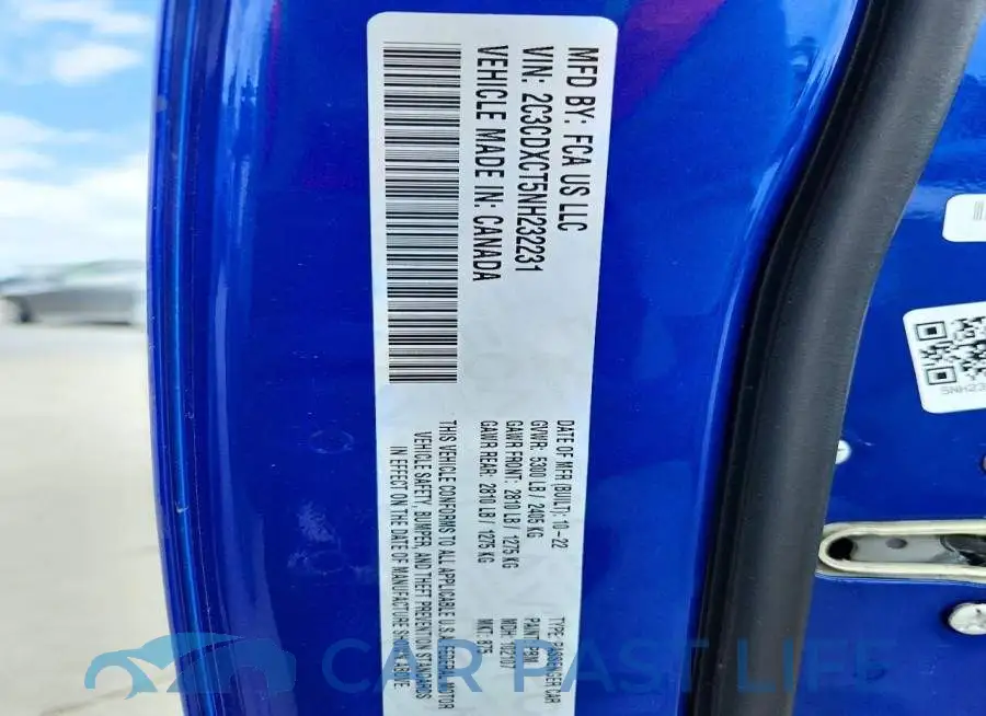 2C3CDXCT5NH232231# 12