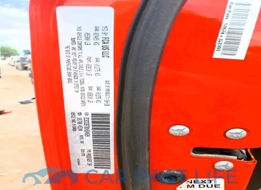 2C3CDZBT3KH524520# 13
