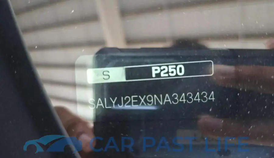 SALYJ2EX9NA343434# 10
