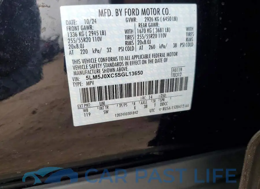5LM5J0XC5SGL13650# 13