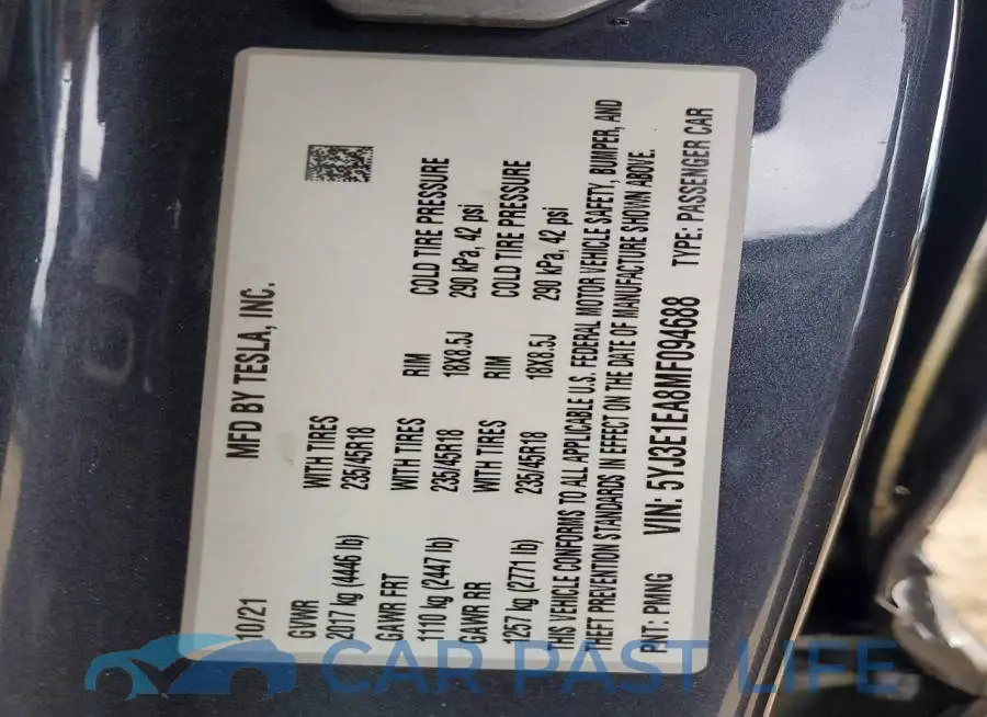 5YJ3E1EA8MF094688# 14
