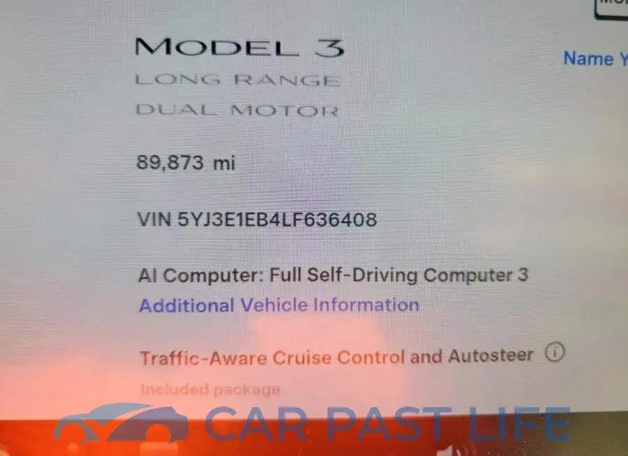 5YJ3E1EB4LF636408# 9