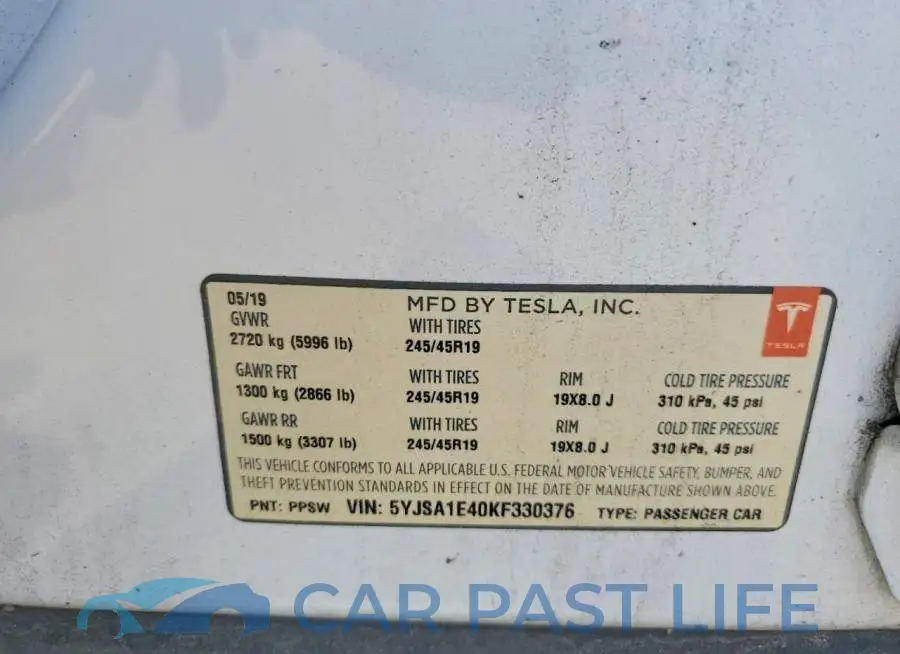 5YJSA1E40KF330376# 12