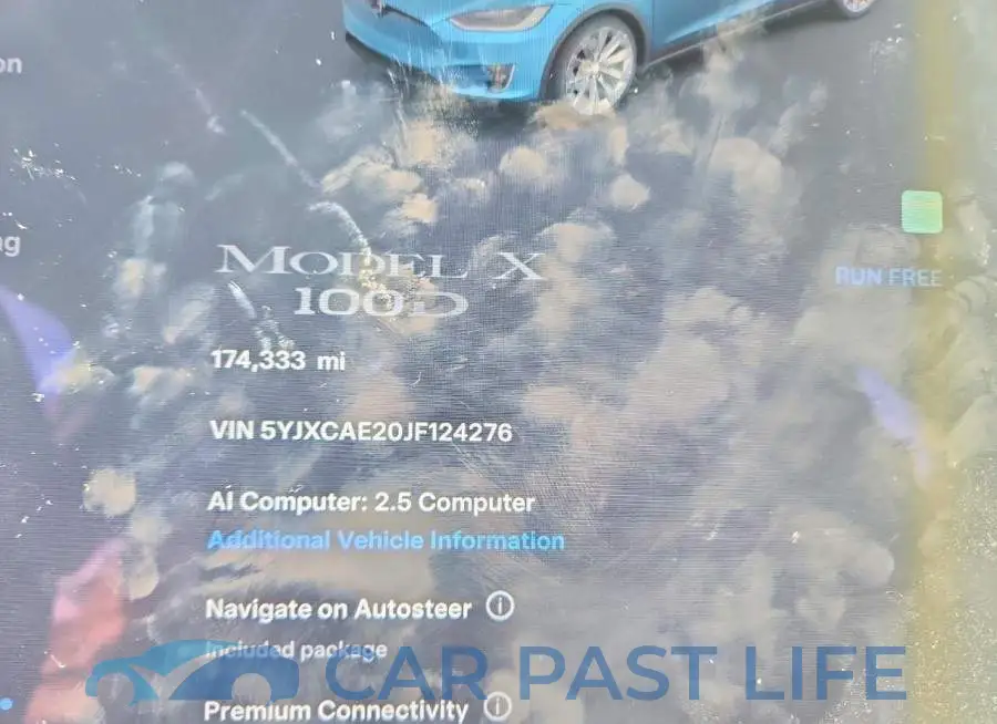 5YJXCAE20JF124276# 9