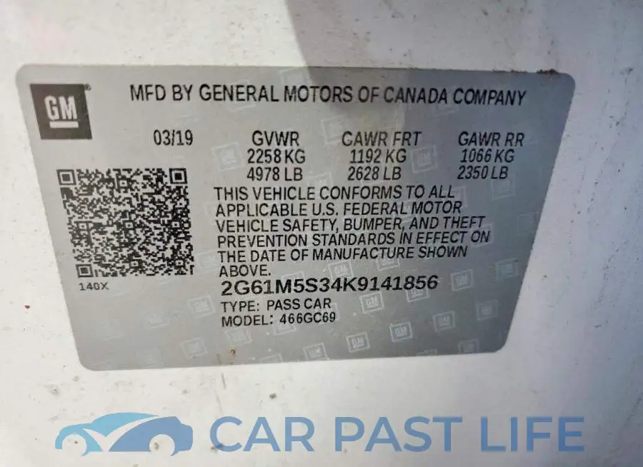 2G61M5S34K9141856# 12