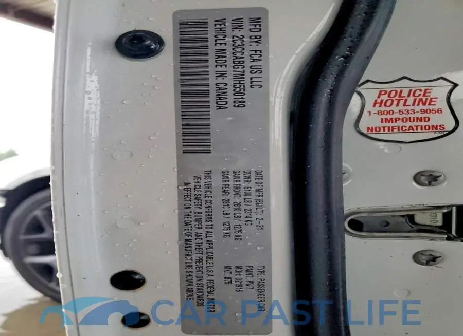 2C3CCABG7MH550189# 14
