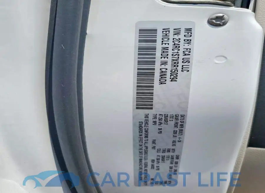 2C4RC1S7XRR150294# 13