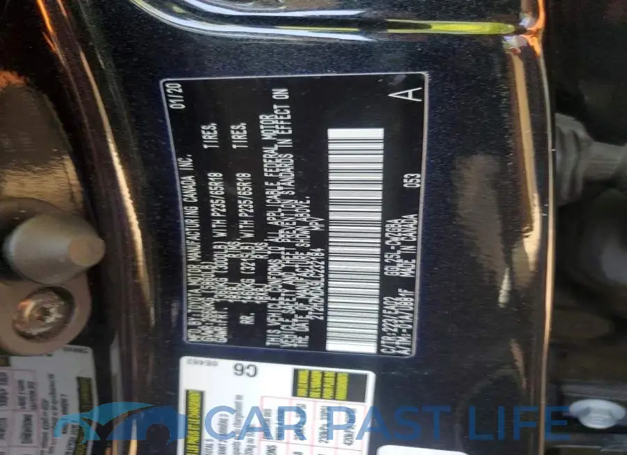 2T2HZMDA9LC232184# 12