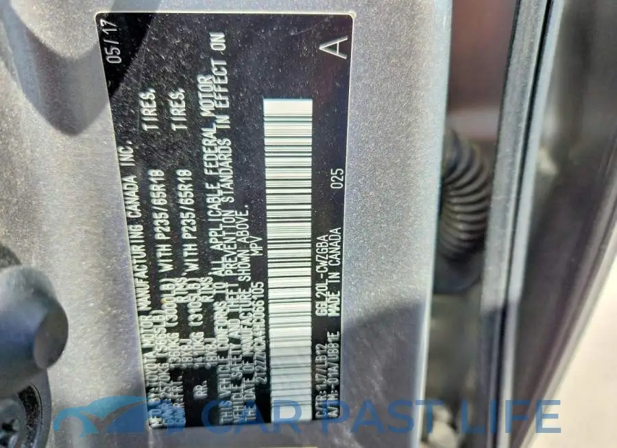2T2ZZMCA4HC066105# 13