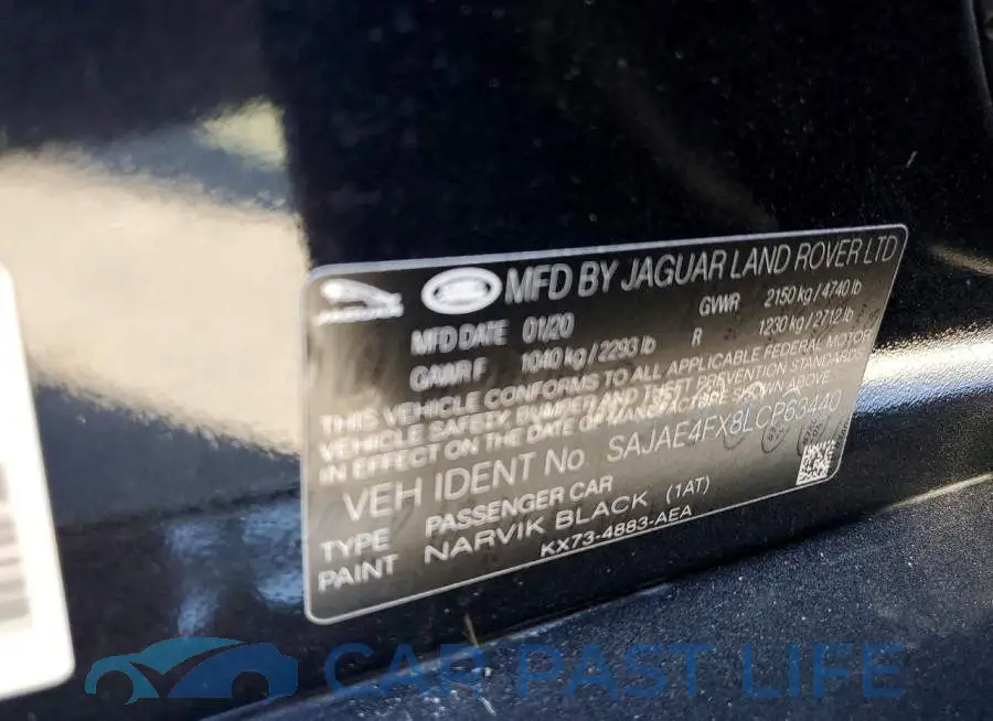 SAJAE4FX8LCP63440# 12