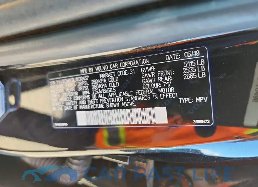 YV4102WK0L1030457# 13