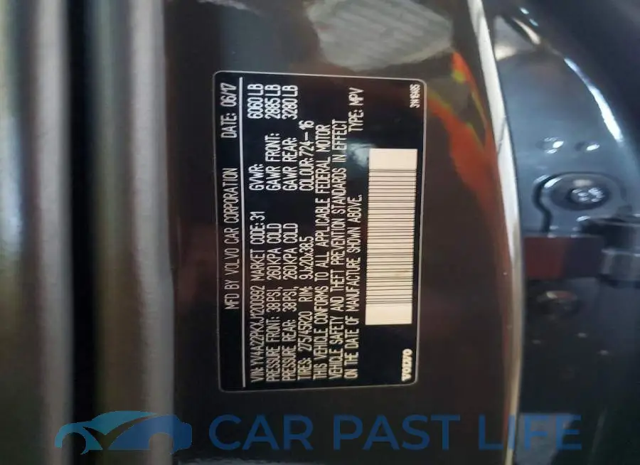 YV4A22PKXJ1200992# 13