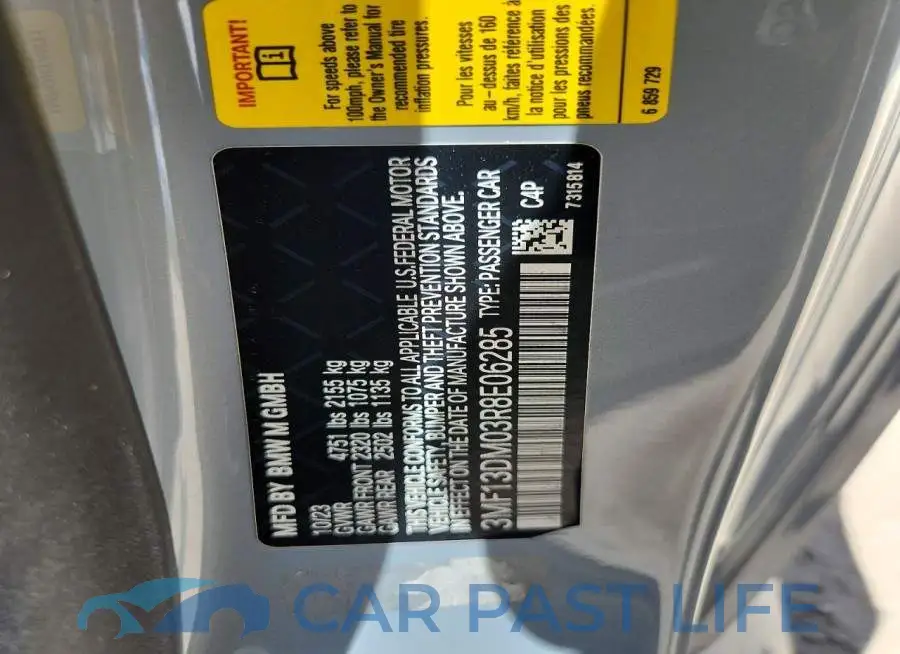 3MF13DM03R8E06285# 12