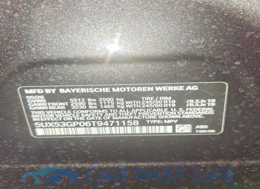 5UX53GP06T9471158# 14