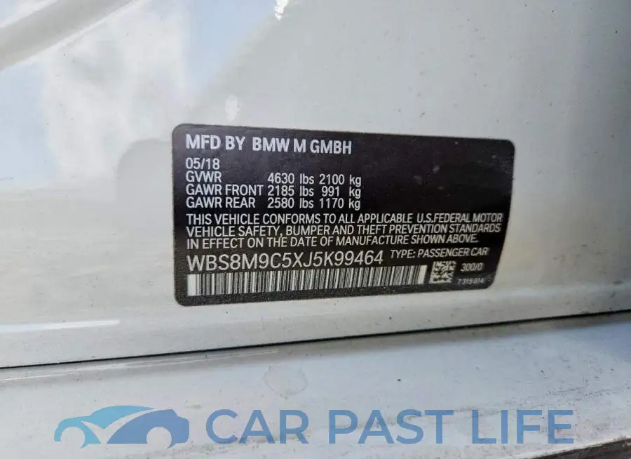 WBS8M9C5XJ5K99464# 12