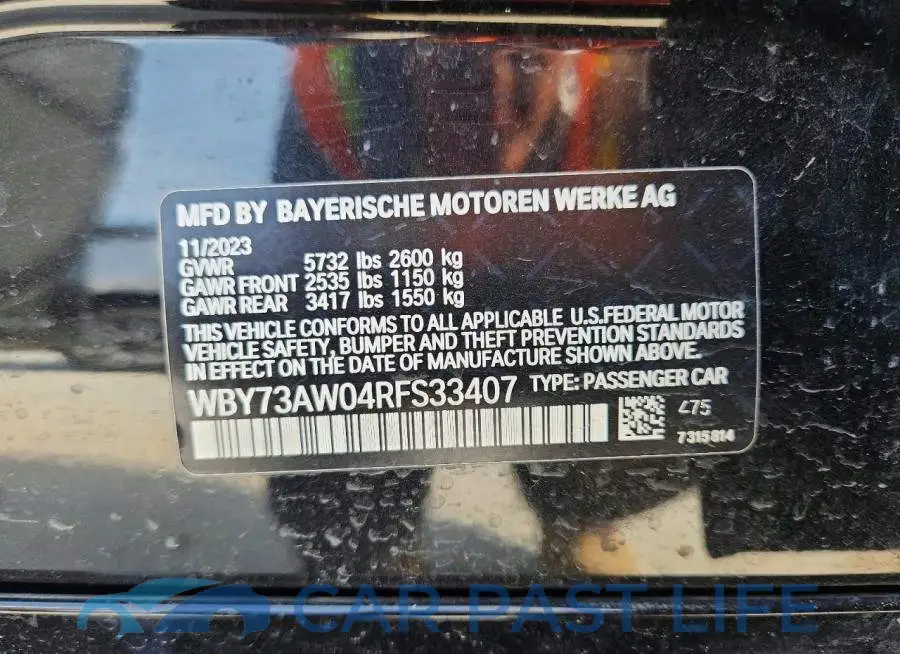 WBY73AW04RFS33407# 13
