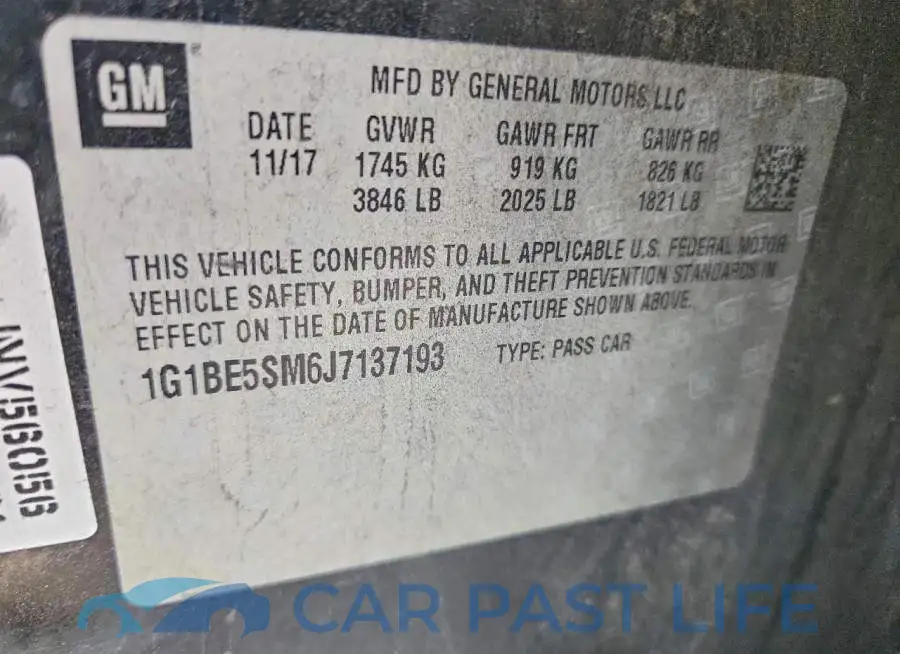 1G1BE5SM6J7137193# 12