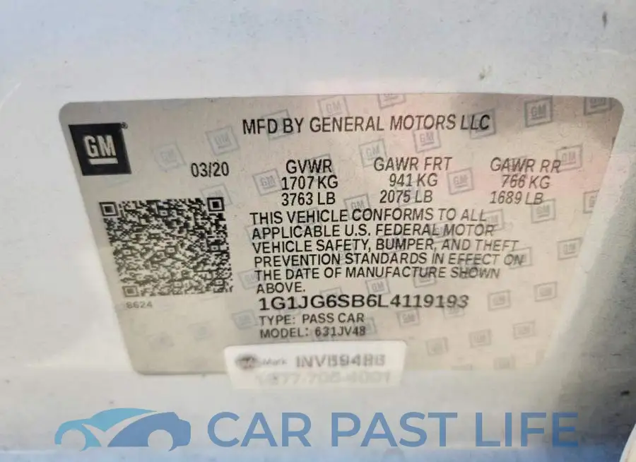 1G1JG6SB6L4119193# 12