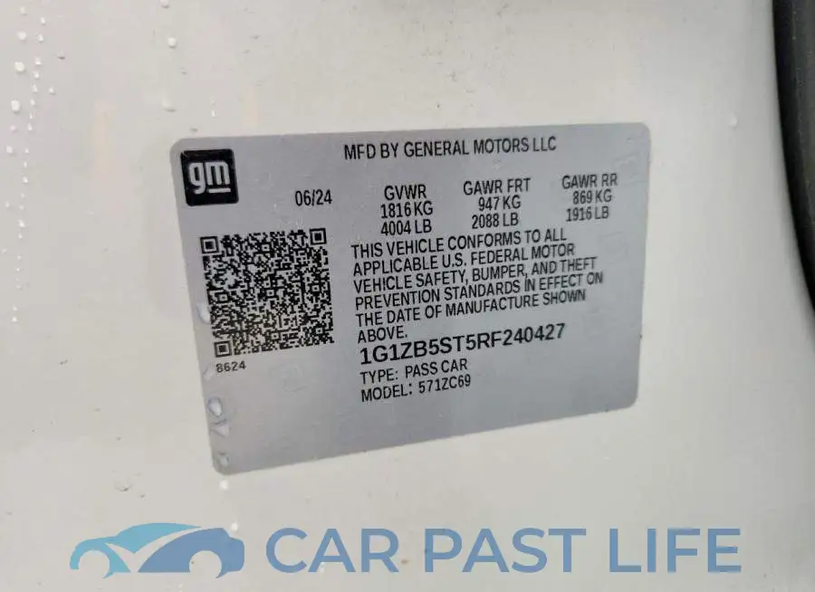 1G1ZB5ST5RF240427# 13
