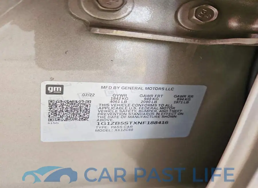 1G1ZB5STXNF188416# 12