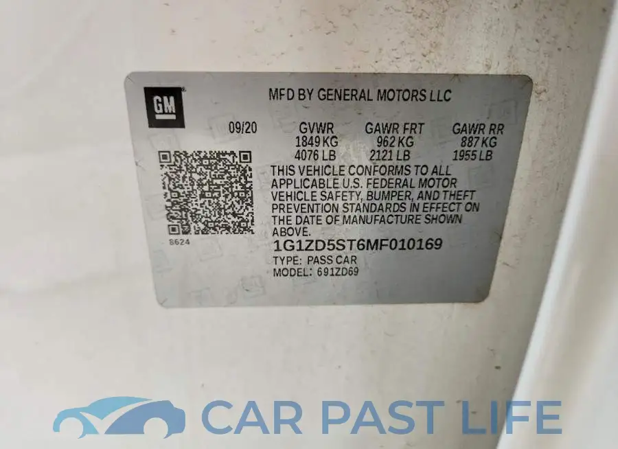 1G1ZD5ST6MF010169# 12