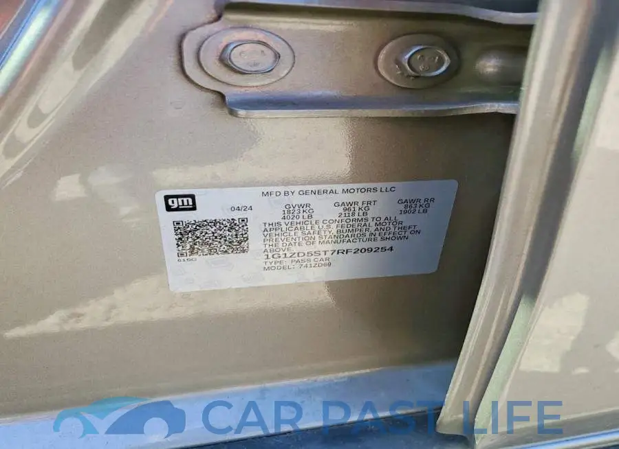 1G1ZD5ST7RF209254# 13