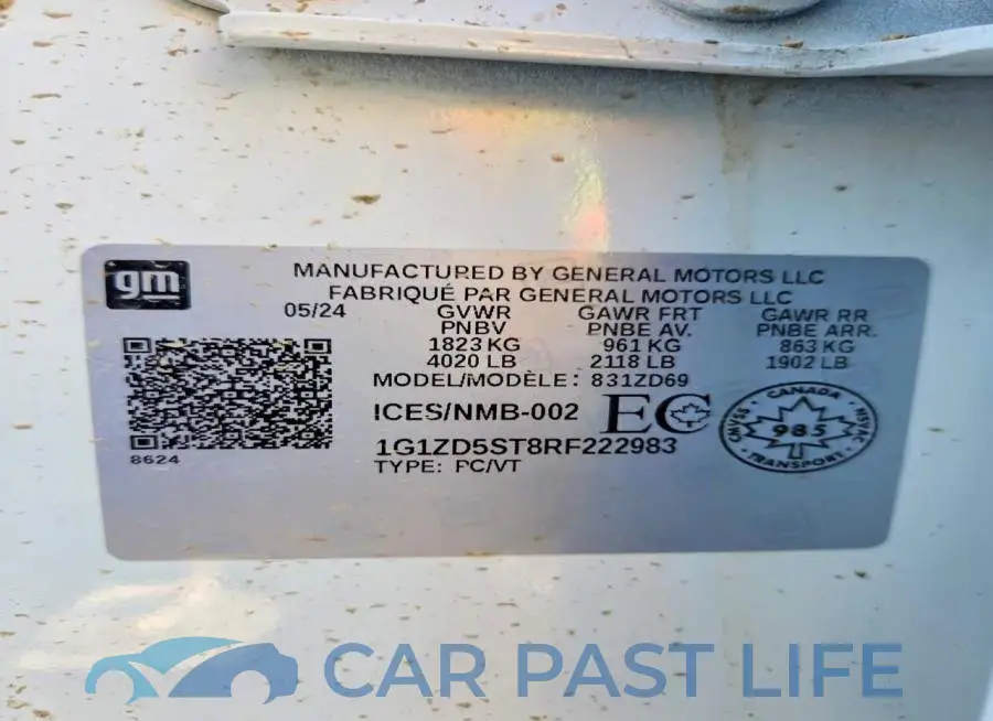 1G1ZD5ST8RF222983# 12