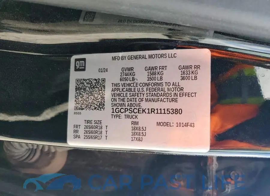 1GCPSCEK1R1115380# 13