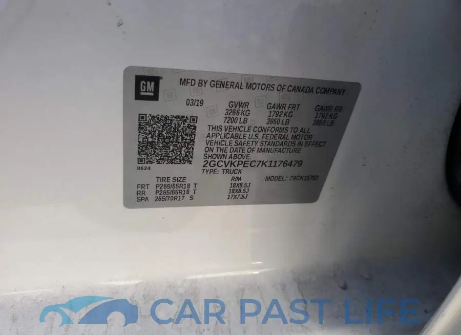 2GCVKPEC7K1176479# 12
