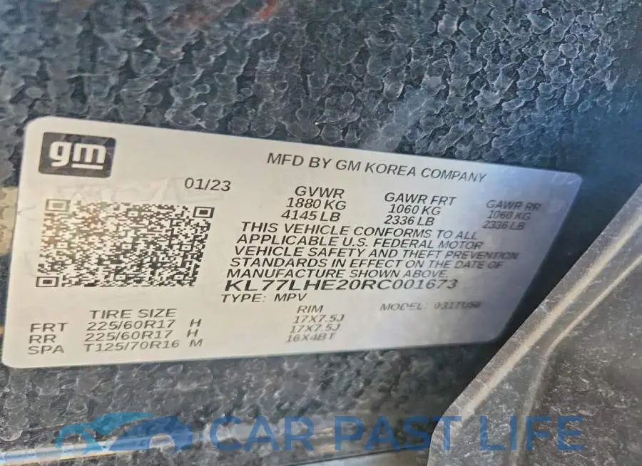 KL77LHE20RC001673# 13